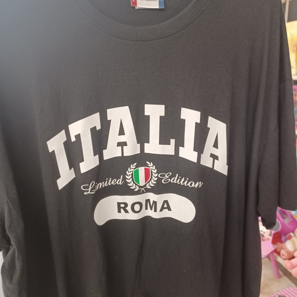 Clique Italia Roma Shirt 3xl Black